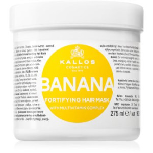 Kallos KJMN Professional Banana máscara fortificante com complexo vitamínico 275 ml. KJMN Professional Banana