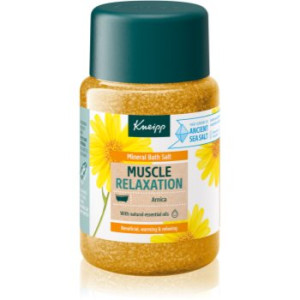 Kneipp Muscle Relaxation sal de banho para músculos e articulações Arnica 500 g. Muscle Relaxation