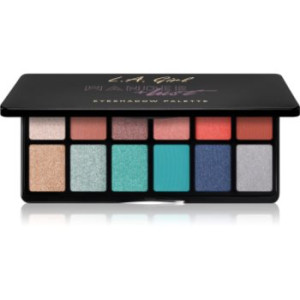 L.A. Girl Cosmetics Fanatic paleta de sombra para os olhos tom Wanderlust 12x1 g. Fanatic