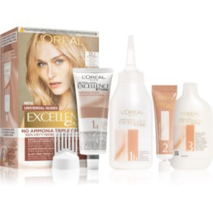 L’Oréal Paris Excellence Universal Nudes cor para cabelo permanente tom 9U. Excellence Universal Nudes