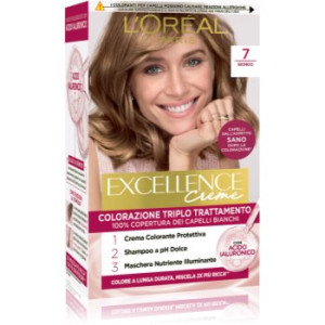 L’Oréal Paris Excellence Creme coloração de cabelo tom 7 Biondo 1 un.. Excellence Creme
