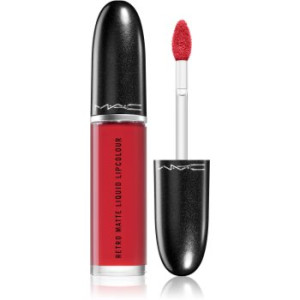 MAC Cosmetics Retro Matte Liquid Lipcolour batom líquido com efeito mate tom Ruby Phew! 5 ml. Retro Matte Liquid Lipcolour