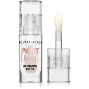 Revolution Pout Lip óleo para lábios com efeito hidratante tom Lychee Clear 3 ml. Pout Lip