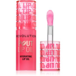 Revolution Pout Lip óleo para lábios com efeito hidratante tom Watermelon Pink 3 ml. Pout Lip