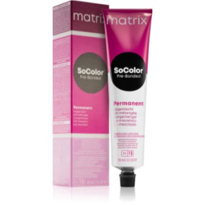 Matrix SoColor Pre-Bonded Blended cor para cabelo permanente tom 5A Light Brown Ash 90 ml. SoColor Pre-Bonded Blended