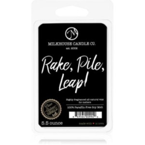 Milkhouse Candle Co. Creamery Rake, Pile, Leap! cera derretida aromatizante 155 g. Creamery Rake, Pile, Leap!