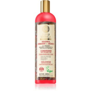 Natura Siberica Krasnika, Amaranth & Arginine bálsamo nutritivo para cabelo pintado 400 ml. Krasnika, Amaranth & Arginine