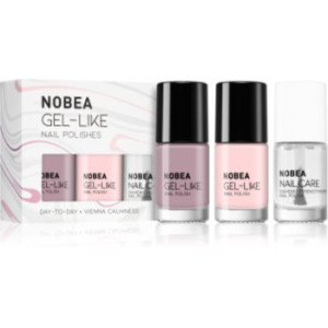 NOBEA Day-to-Day Vienna Calmness Set conjunto de vernizes de unhas 3x6 ml. Day-to-Day Vienna Calmness Set