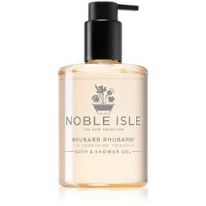 Noble Isle Rhubarb Rhubarb! gel de duche e banho 250 ml. Rhubarb Rhubarb!