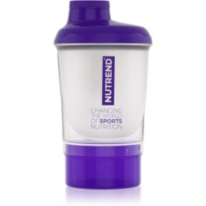 Nutrend Shaker 300 ml shaker de desporto + recipiente 300 ml. Shaker 300 ml