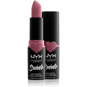 NYX Professional Makeup Suede Matte Lipstick batom matificante tom 28 Soft Spoken 3.5 g. Suede Matte Lipstick