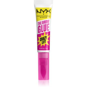 NYX Professional Makeup The Brow Glue Crazy Lift gel de longa duração para as sobrancelhas 7 ml. The Brow Glue Crazy Lift