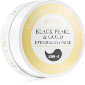 Petitfée Black Pearl & Gold máscara hidrogel ao redor dos olhos 60 un.. Black Pearl & Gold
