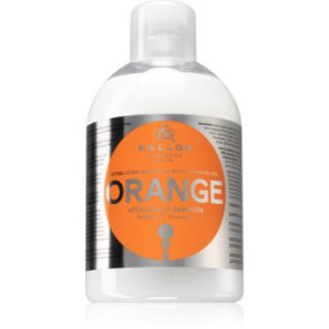 Kallos Orange champô revitalizante para cabelos sem brilho 1000 ml. Orange
