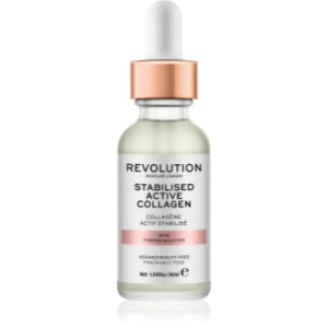 Revolution Skincare Stabilised Active Collagen sérum facial reafirmante com efeito hidratante 30 ml. Stabilised Active Collagen