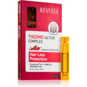 Revuele Thermo-Active Complex Hair Loss Prevention ampola anti-queda capilar 8x5 ml. Thermo-Active Complex Hair Loss Prevention