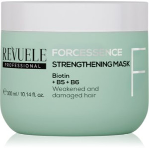 Revuele Professional Forcessence Strengthening máscara fortificante para cabelo danificado e quebradiço 300 ml. Professional Forcessence Strengthening