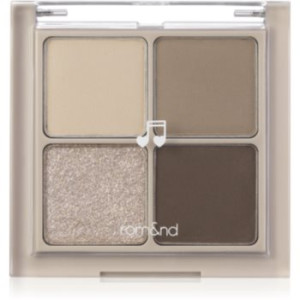 rom&nd Better Than Eyes paleta de sombra para os olhos tom #02 Dry Buckwheat flower 6.5 g. Better Than Eyes