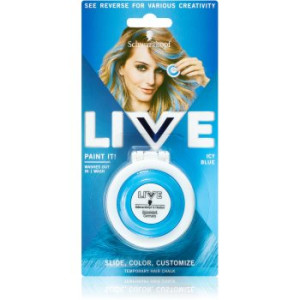 Schwarzkopf LIVE Paint It giz para cabelo tom Icy Blue 3,5 g. LIVE Paint It