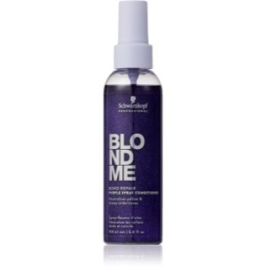 Schwarzkopf Professional Blondme Bond Repair Purple Spray Conditioner condicionador violeta em spray 150 ml. Blondme Bond Repair Purple Spray