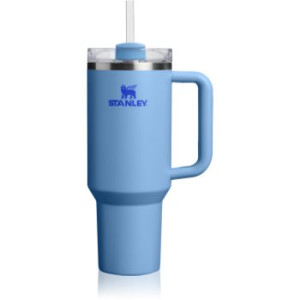 Stanley Quencher H2.O FlowStateâ„¢ Tumbler copo de aÃ§o inoxidÃ¡vel com palhinha grande Blue Sky 1180 ml. Quencher H2.O FlowStateâ„¢ Tumbler
