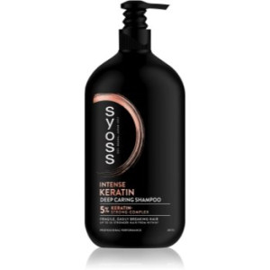 Syoss Keratin champô com queratina antiquebra de cabelo 750 ml. Keratin