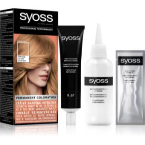 Syoss Color cor para cabelo permanente tom 9-67 Coral Blond. Color