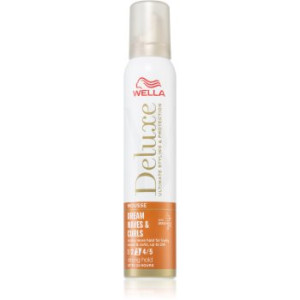 Wella Deluxe Dream Waves & Curls mousse para cabelos ondulados e encaracolados 200 ml. Deluxe Dream Waves & Curls