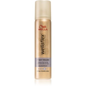 Wella flex 2nd Day Volume laca de fixação forte para dar volume 75 ml. flex 2nd Day Volume
