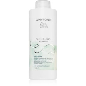 Wella Nutricurls Waves & Curls condicionador nutritivo para fácil penteado de cabelo 1000 ml. Nutricurls Waves & Curls
