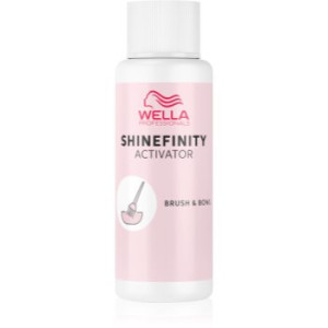 Wella Shinefinity Activator emulsão reveladora para cabelo loiro e grisalho 60 ml. Shinefinity Activator