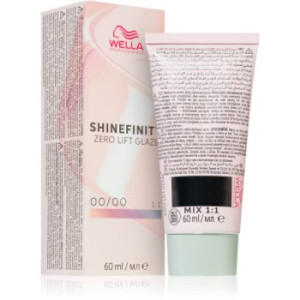 Wella Shinefinity Zero Lift Glaze coloração demi permanente para o cabelo tom 00/00 - Crystal Glaze 60 ml. Shinefinity Zero Lift Glaze