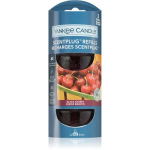 Yankee Candle Black Cherry recarga para difusor elétrico 2x18.5 ml. Black Cherry