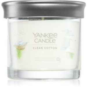 Yankee Candle Clean Cotton vela perfumada Signature 122 g. Clean Cotton