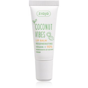 Ziaja Coconut Vibes bálsamo labial com efeito regenerador 10 ml. Coconut Vibes
