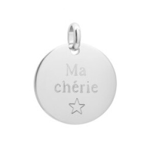 Pendentif personnalisé - Petits trésors - Argent