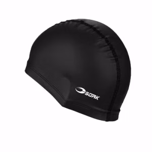 Badmössa Barn/junior Mjuk Svart - Soak