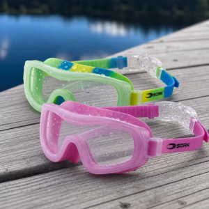 Simglasögon/simmask Barn Tesu 2-6 År Rosa - Soak