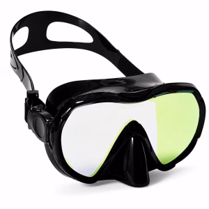 Cyklop/mask Vuxen Black/gold Mirror - Soak