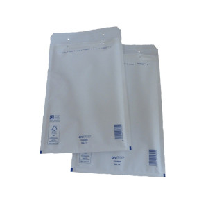 100 x Luftpolstertaschen Arofol F6 - 220x340 / 240x350, classic weiß