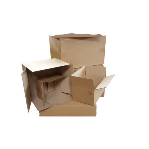 120 x Wellpappe Kartons 350x250x120 mm einwellig