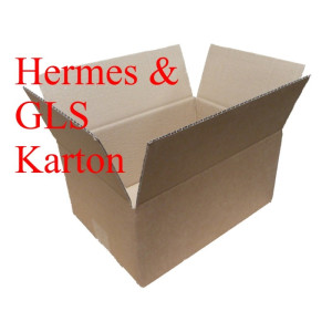 3000 x Hermes Karton 250x250x100 mm und GLS Versand