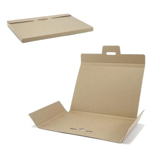 20 x Großbriefkarton 350x250x20 mm in braun 345x245x20mm