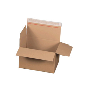40 x Blitzbodenkartons 260x200x160 mm Automatikbodenkarton aus Wellpappe