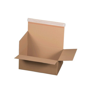 10 x Blitzbodenkartons 350x256x135 mm Automatikkarton aus Wellpappe