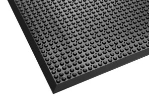 Gummimatta Senso Nitril, BxL 600x1800 mm, svart