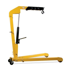 Verkstadskran Hjuke, max 1000 kg, hopfällbar