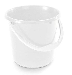 Hink 5-liter, vit. 10 st/fp