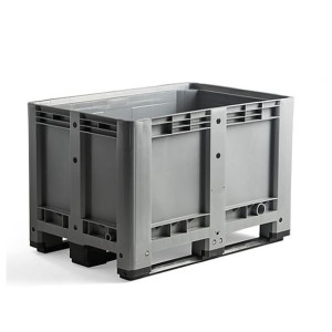 Pallbox med medar, 470 liter