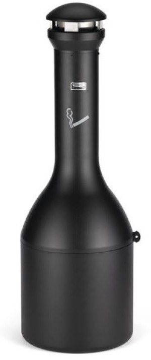 Askkopp Natalie, volym 15,5 l, Ø 330 mm, svart